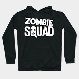 ZOMBIE SQUAD Logo (White) Hoodie